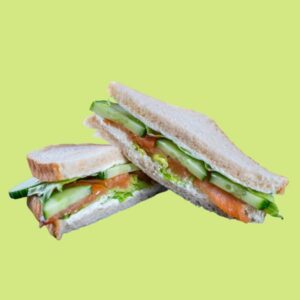 Sándwich Salmón