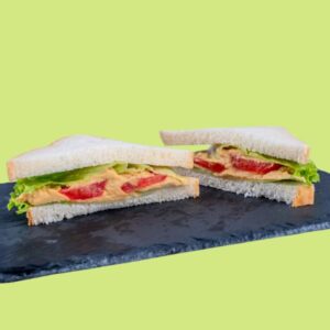 Sándwich de Hummus